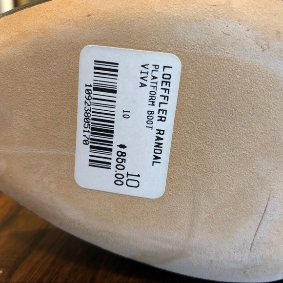 Loeffler Randall Viva Pull-on Leather Boots - NWT - Picture 8 of 8